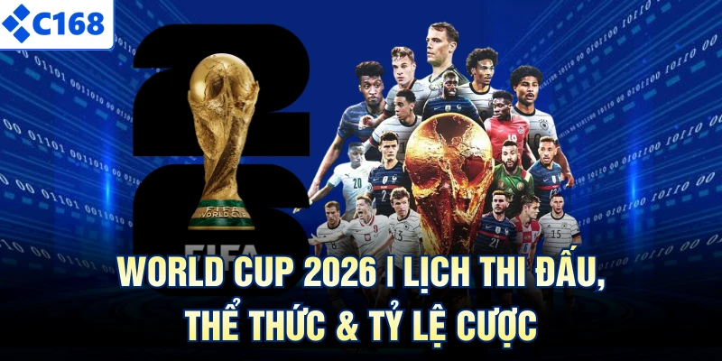 World Cup 2026 | Lịch Thi Đấu, Thể Thức & Tỷ Lệ Cược